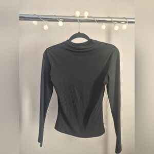 Elegant Black Long Sleeve Top